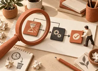 Illustration d'un audit des tâches d'une entreprise