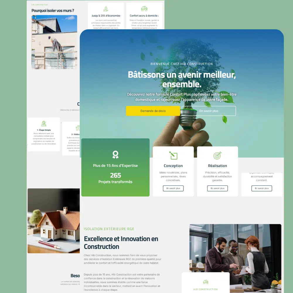 template site wordpress